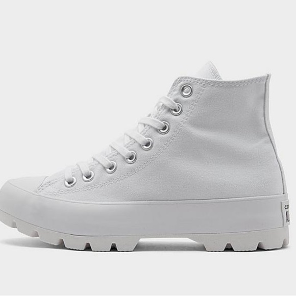 โSOLDโ โ๏ธNWTโ๏ธ WOMEN'S CONVERSE LUGGED HIGH TOPS - Picture 13 of 16
